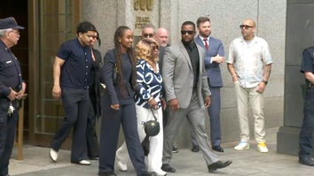 Sean "Diddy" Combs'  family leaves courthouse